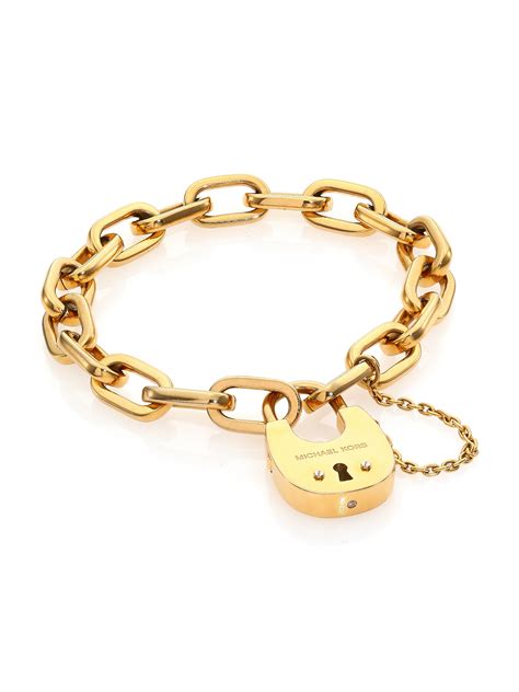 michael kors lock bracelet|michael kors bracelet price.